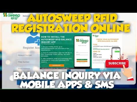 rfid tag online registration|register autosweep rfid online.